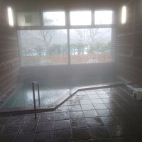 大浴場の様子。こじんまりした雰囲気でまったり入浴。