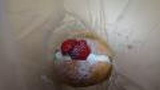 いちご大福パン、がおいしかった