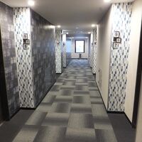 廊下も洒落てます