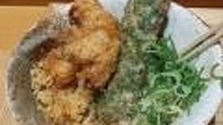 駅ナカのうどん