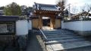 日本最古の尼寺跡