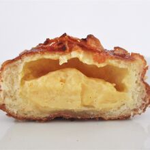 揚げクリームパン断面