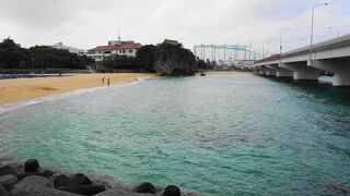 那覇市唯一の海水浴場