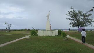 自由の女神像がありました