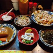 ゆうなんぎいA定食がおすすめ