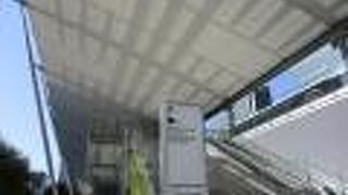 2階のデッキがおしゃれ