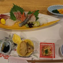 刺身定食 @1,800円