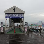 ここから巌流島経由で門司港へ渡りました