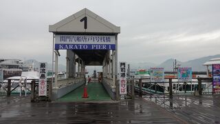 ここから巌流島経由で門司港へ渡りました