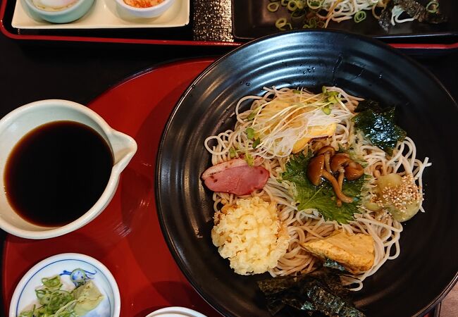 水野で創作蕎麦を