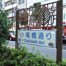 全長は２キロ弱の通りです