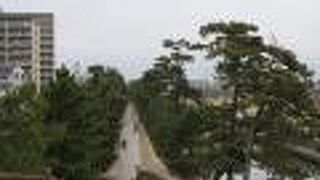 草加松原の歩道橋