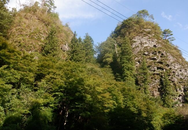 お遍路45番岩屋寺の手前にあります