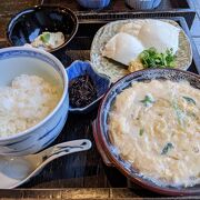 あつあつの湯葉丼