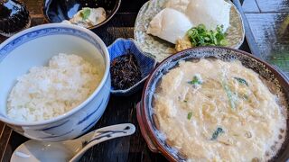 あつあつの湯葉丼