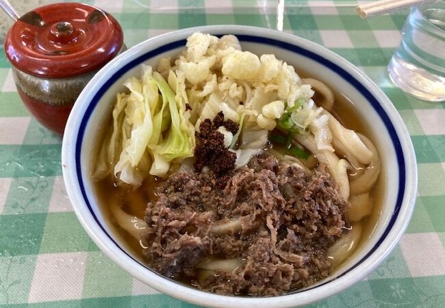 富士吉田に行ったらここ。よしだうどんの名店でした。