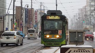 函館市内の主要な観光地巡りに便利