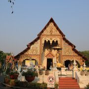 チェンマイの中心的な寺院。