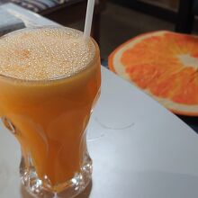 はちみつ入りジュース