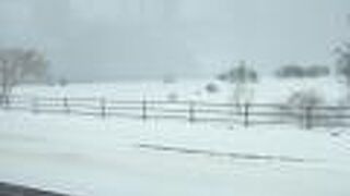 （再訪）冬は一面の雪原でした