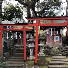 お稲荷さんが並んでる