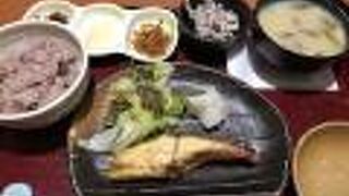 栄養のバランスの良い定食