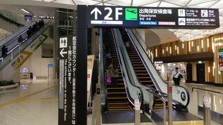 搭乗機が上手く撮影出来ない６番ゲート！