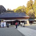 落ち着いた印象の神社