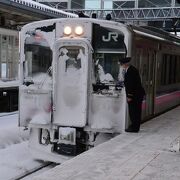 新幹線が不通だったので田沢湖線普通列車を利用しました。