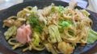 フライト前のランチ