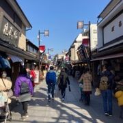 帝釈天の参道商店街