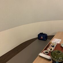 半個室風で　落ち着いてお食事できました(^^)