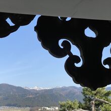 破風からの風景