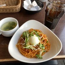 コーヒー大きい！　ナポリタン美味しい！