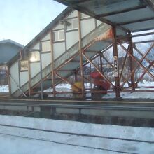 かつては白糠線が分岐していた白糠駅