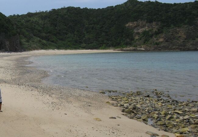 奄美大島の西の端っこにある海岸