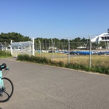花見川サイクリングコースのスタート地点です
