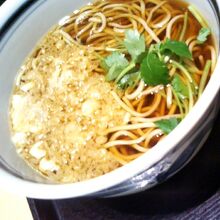 蕎麦セットのお蕎麦