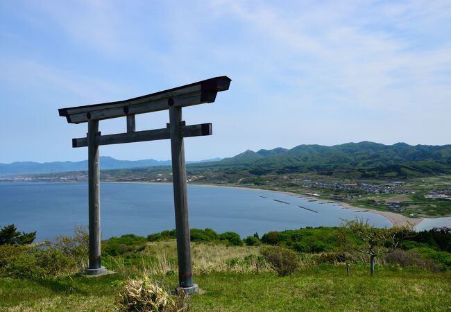 日本海を望む絶景