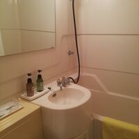 大浴場を使ったためバスタブは使用せず