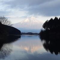 夕方の富士山