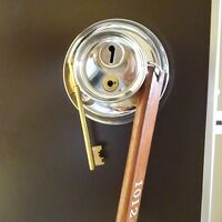 久しぶりに見た鍵でした