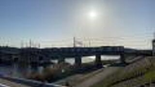 昼飲みの後に渡りました！