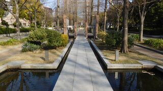 フラワーロード沿いにある公園