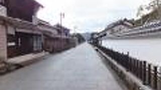 因幡街道の景観が美しい宿場町　～　旧大原宿