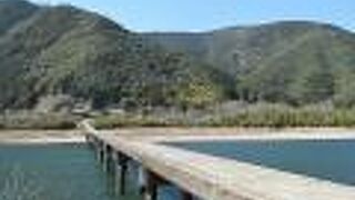 人口分がなく、観光客もいない沈下橋