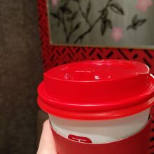 ホット烏龍ミルクティータピオカ入り