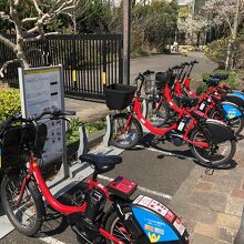 自転車を借りても