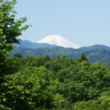 富士山がみえました