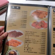 肉の値段